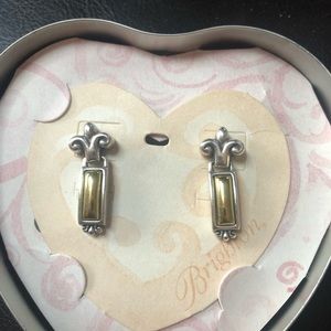 Brighton gold/silver earrings
